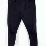 Topshop Women's Black Skinny Mom Jeans Size 28/6 Jeans - Article Consignment