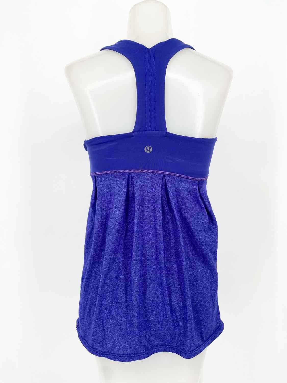 Lululemon Women's Royal Blue Tank Size 4 Sleeveless - Article Consignment