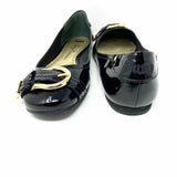 Juicy Couture Women's Black Patent Leather Size 12 Flats - Article Consignment