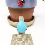 Gold/Turquoise Ring - Article Consignment