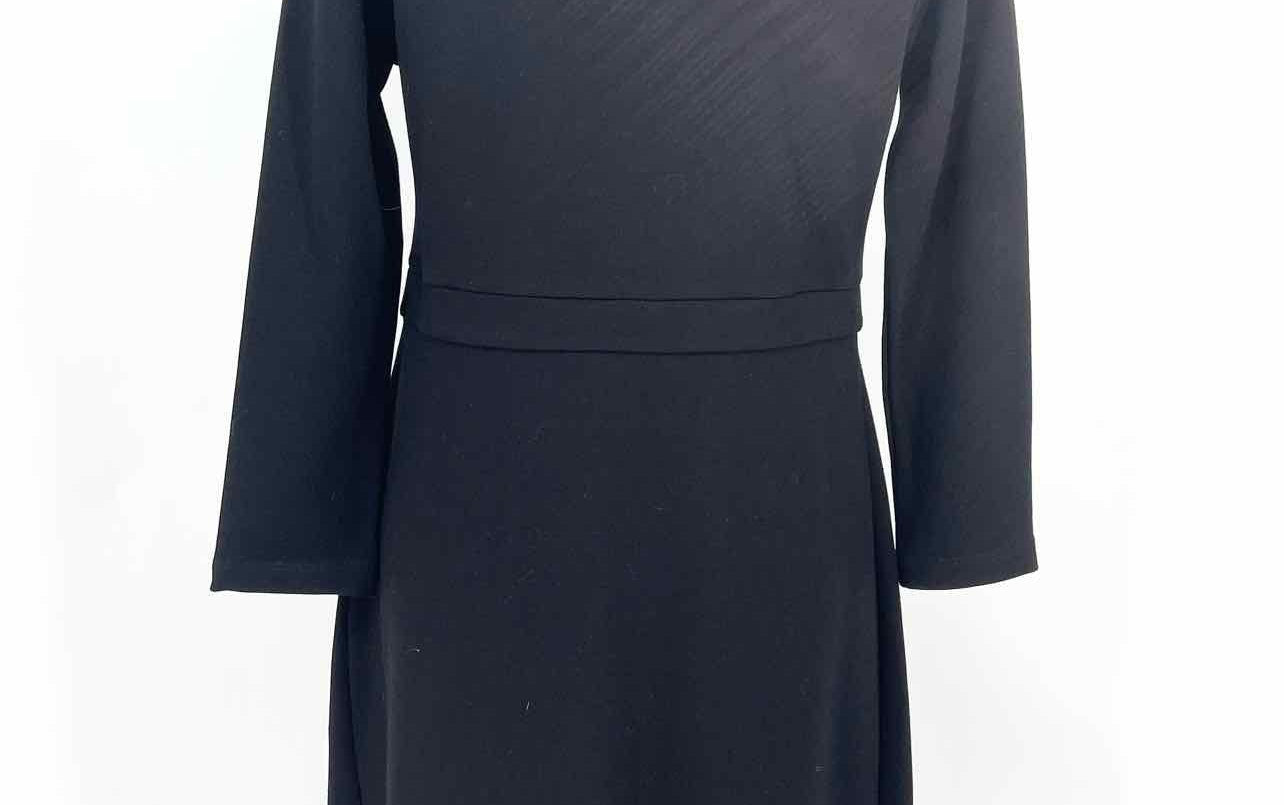 Isabella Oliver Women's Black Long Sleeve Jersey Size 8 Dress - Article Consignment