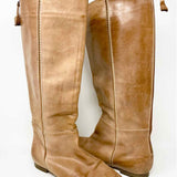 Chloe Shoe Size 38.5/8 Blush Distressed Boots - Article Consignment
