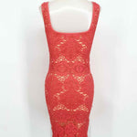 Free People Women's Coral Tank Lace Cut Size M/L Dress - Article Consignment