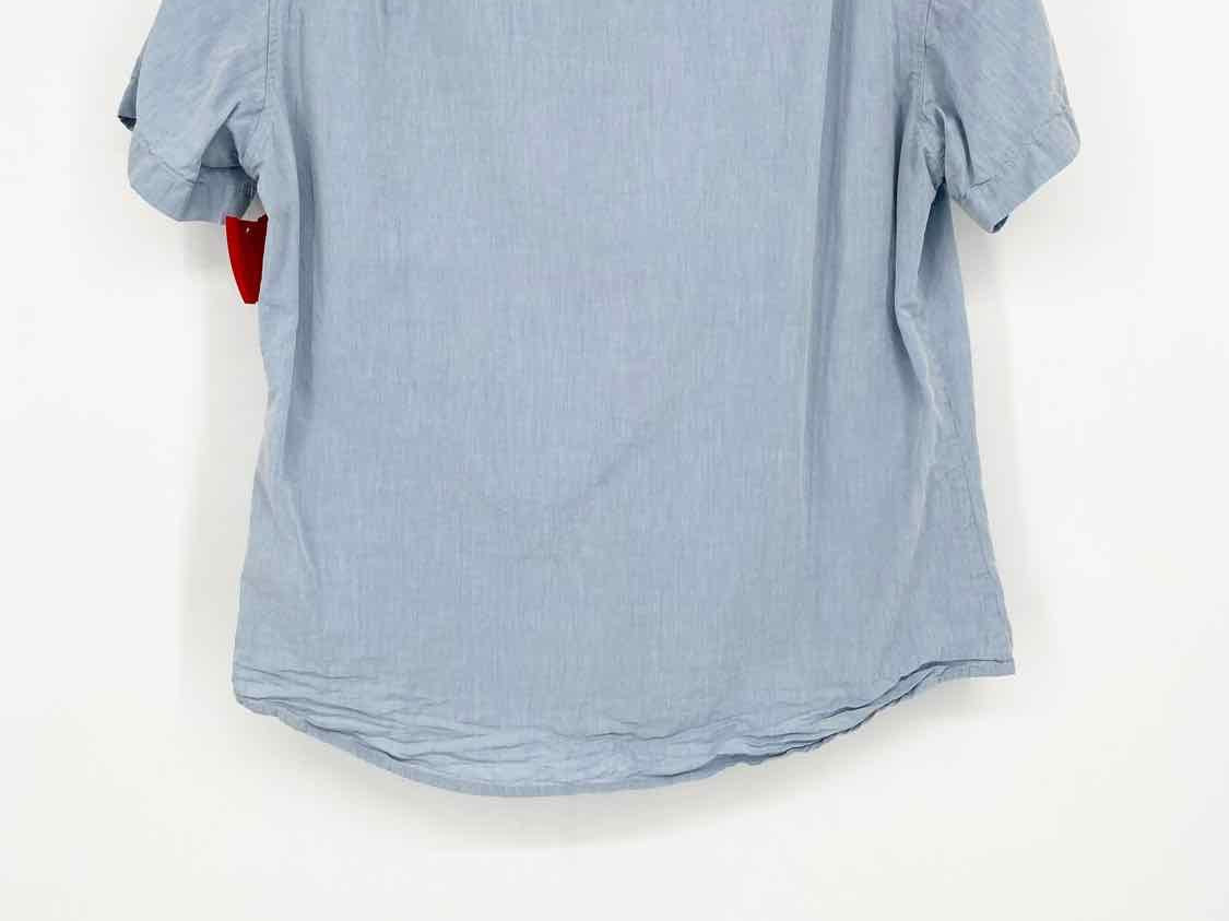 RAWGANIQUE Men's Light Blue Size L Short Sleeve Shirt - Article Consignment