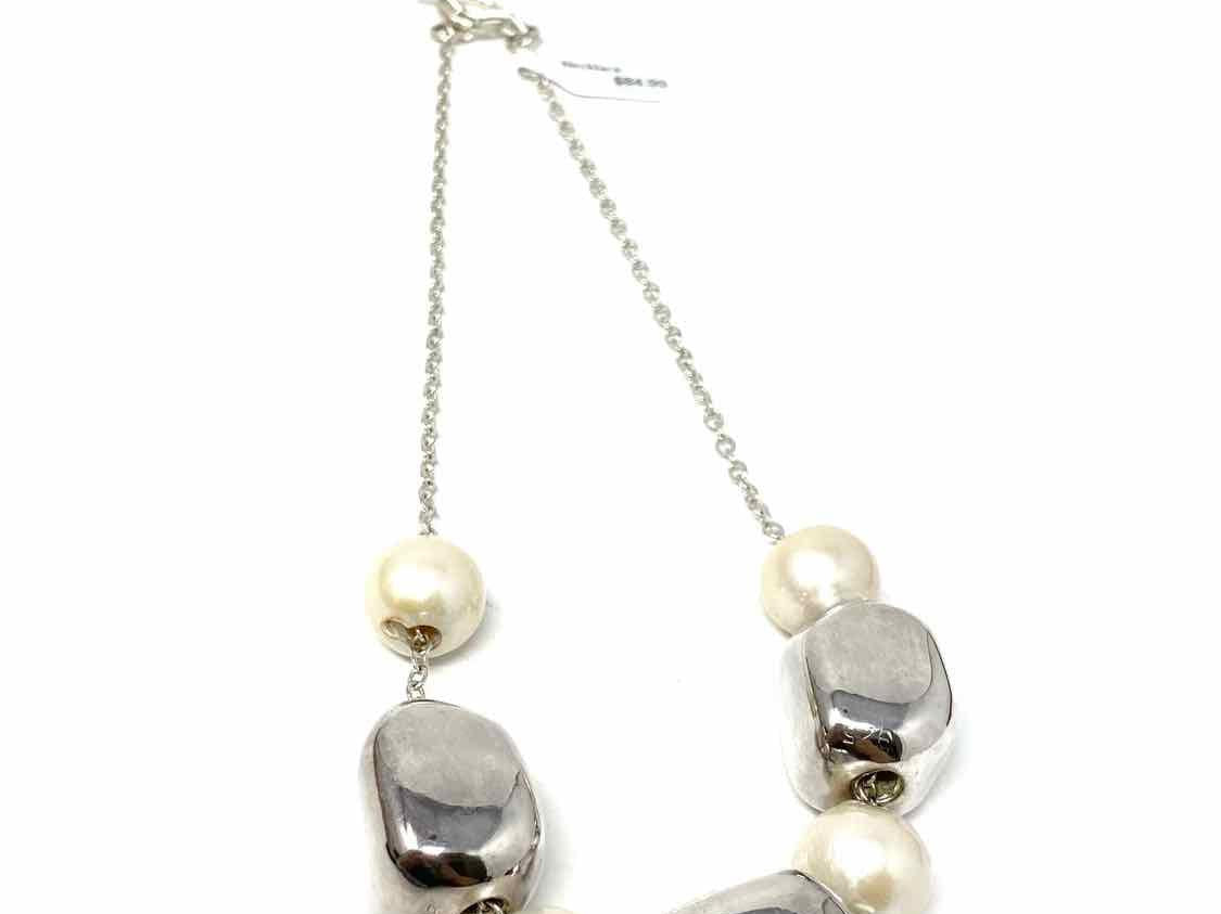 Simon Sebbag .925 Silver/Ivory Pearl Necklace - Article Consignment