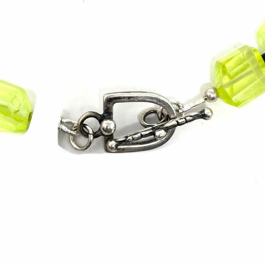 Carolyn Markis .925 Green Quartz Necklace