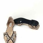 Steve Madden Women's Tan/Brown Slip-On Snake Print Size 6.5 Flats - Article Consignment