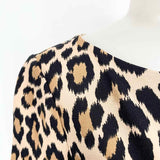 Kate Spade Women's Brown/Black Fit & Flare Animal Print Size 6 Dress - Article Consignment