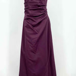 David's Bridal Women's Purple Full-length Embellished Formal Size 10 Gown - Article Consignment