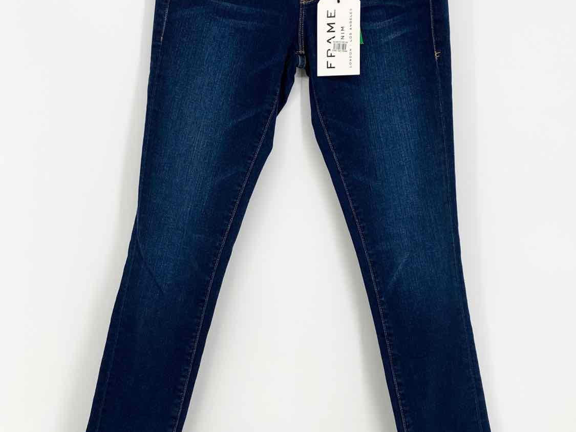FRAME Size 26/2 Blue Skinny Jeans - Article Consignment