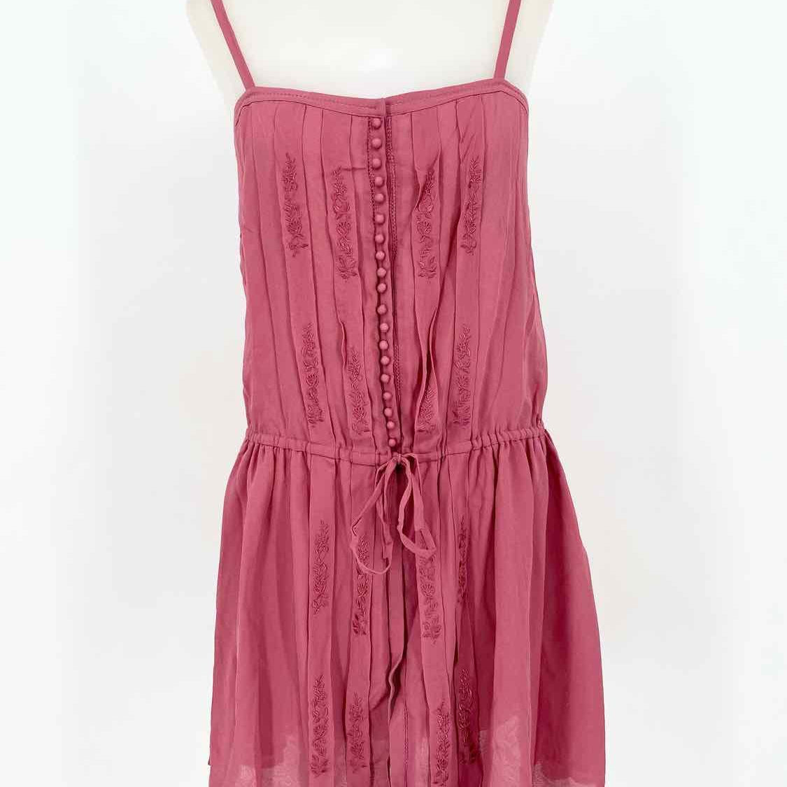 Joie Women's Pink mini Silk Floral Spring Size M Dress - Article Consignment