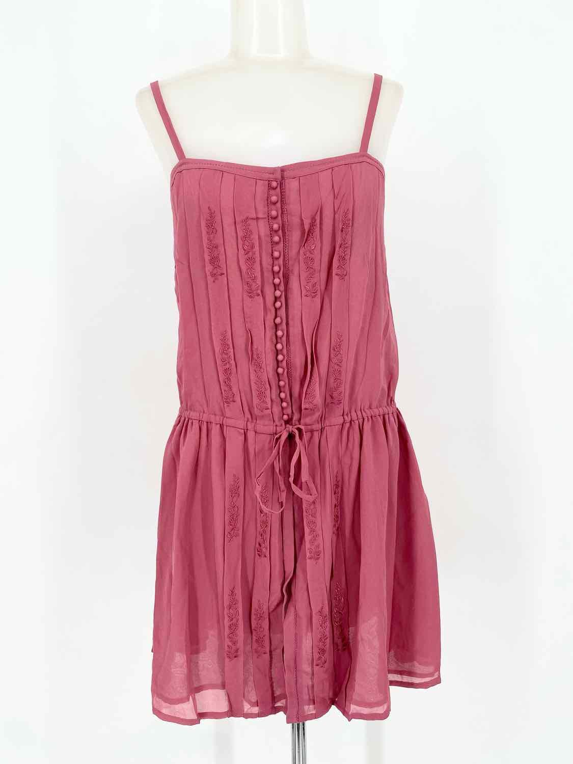 Joie Women's Pink mini Silk Floral Spring Size M Dress - Article Consignment