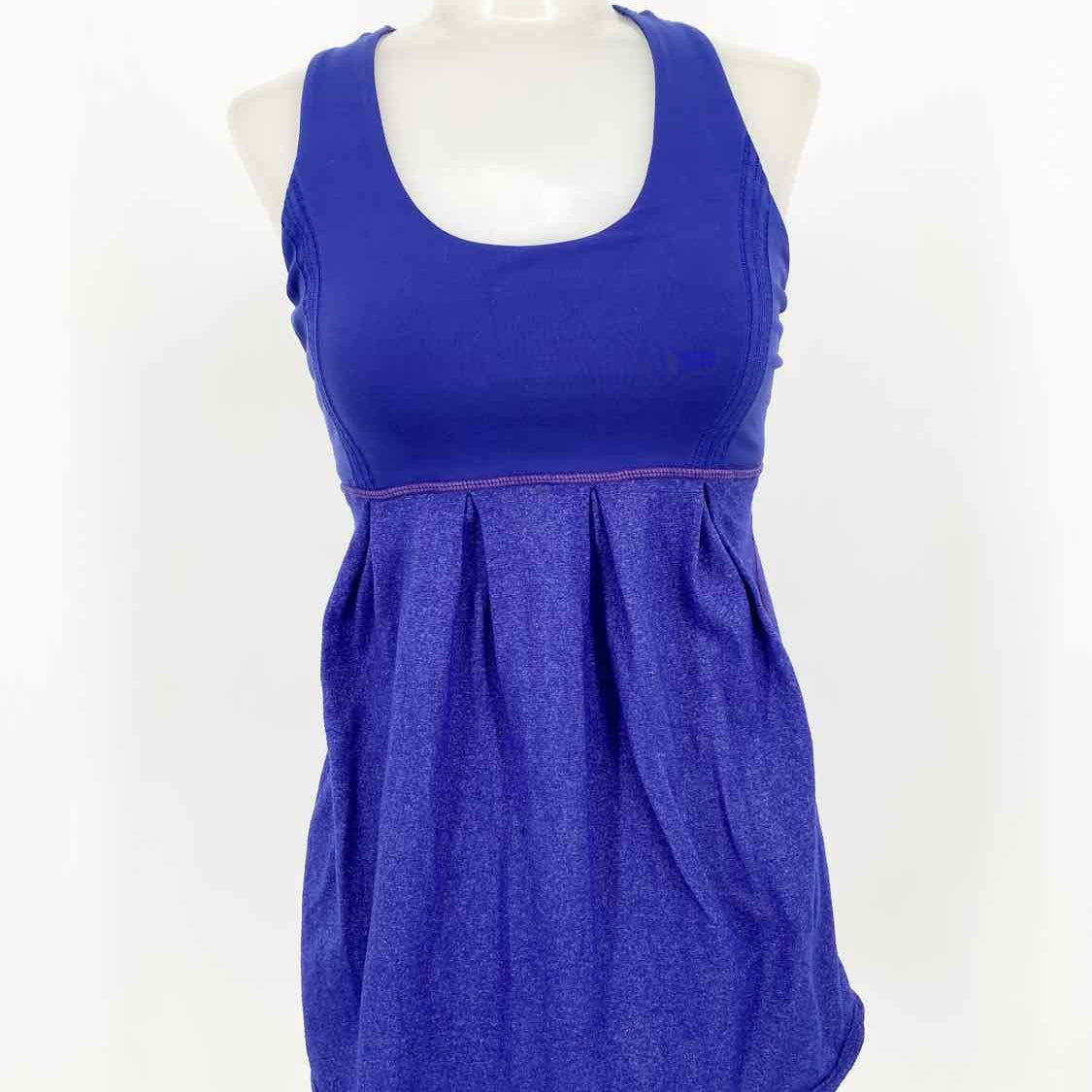 Lululemon Women's Royal Blue Tank Size 4 Sleeveless - Article Consignment