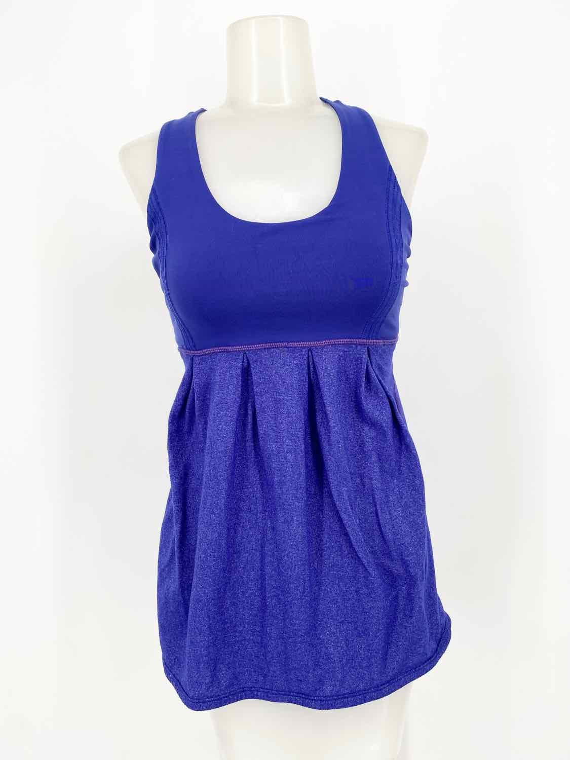 Lululemon Women's Royal Blue Tank Size 4 Sleeveless - Article Consignment