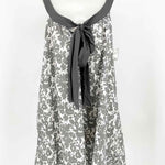 Velvet by Graham & Spencer Women's Gray/White Sleeveless Floral Size XL Dress - Article Consignment