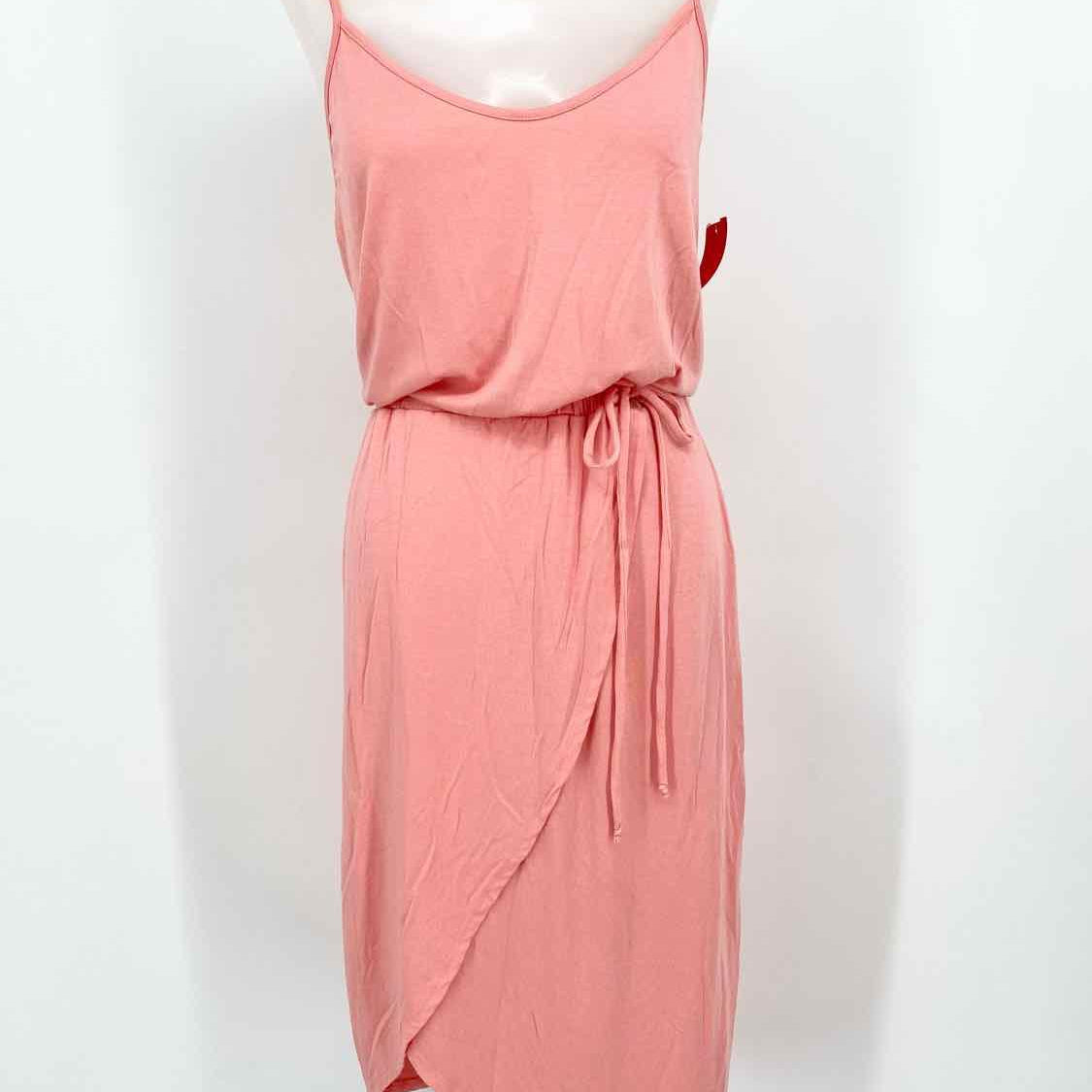 Michael Stars Women's Pink Sleeveless Jersey Size S Dress - Article Consignment