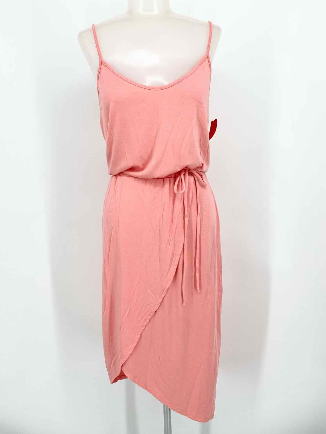 Michael Stars Women's Pink Sleeveless Jersey Size S Dress - Article Consignment
