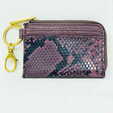 Fossil Purple Snake Wallet - Article Consignment