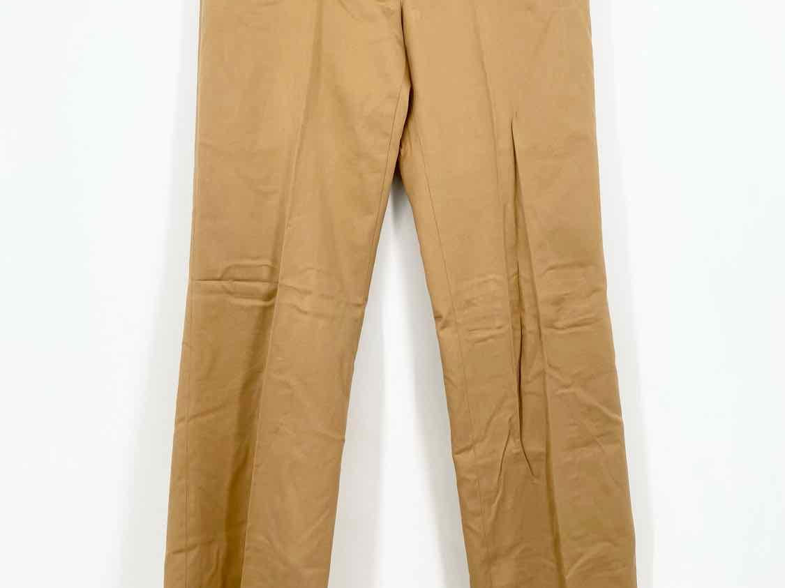 DOLCE & GABBANA Women's Tan Straight Italy Size 44/8 Pants - Article Consignment