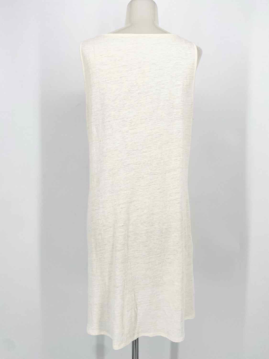 Eileen Fisher Women's Off White Short Beach Ready Size S Dress - Article Consignment