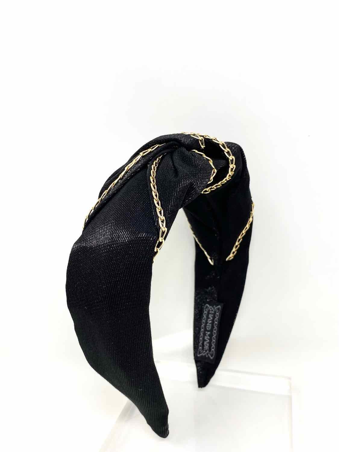 NoLLia Black Chain Headband - Article Consignment