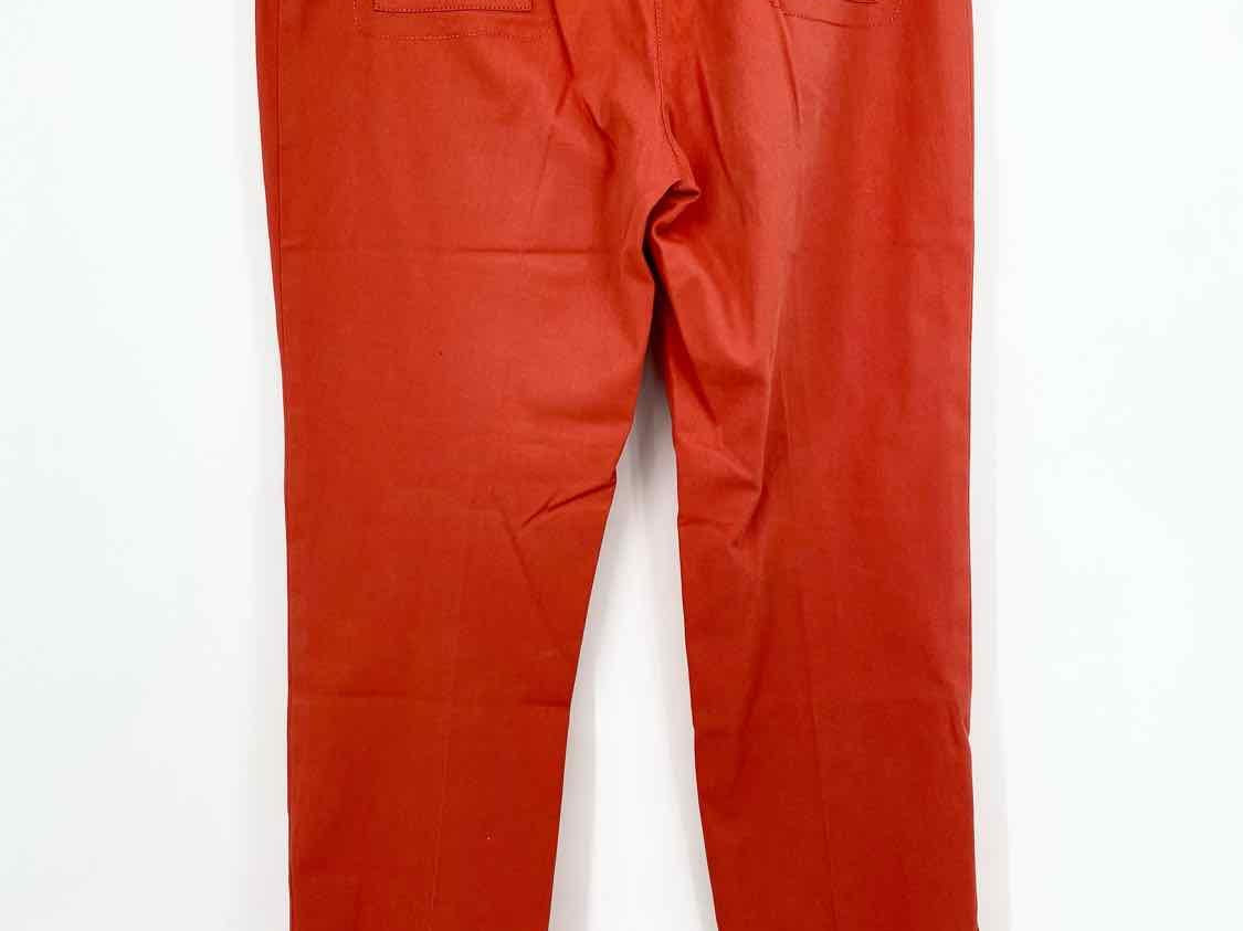CARLISLE Women's Orange Straight Size 12 Pants - Article Consignment