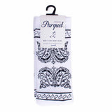 Parquet Men's White Bandana Size 6-12.5 Socks