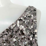 Joie Women's Gray One Shoulder Sequined Size XS Sleeveless - Article Consignment