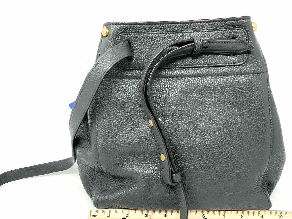 ANNABEL INGALL Gray Bucket Crossbody - Article Consignment