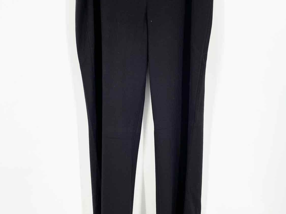 ST. JOHN Women's Black Wide Leg Stretch Knit Size 18 Pants - Article Consignment